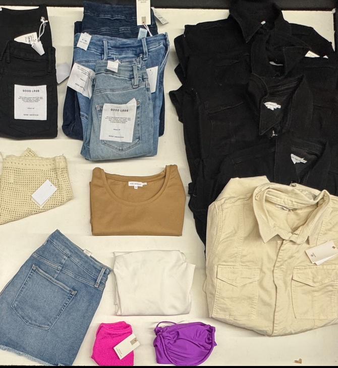 Good American | Assorted Women's Apparel | 25 Pieces | SMALL BOX # SMA-368