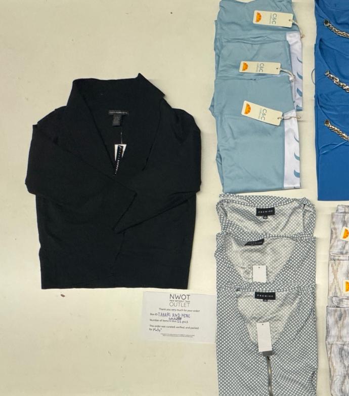 Tahari and more | Assorted  Apparel | 25 Pieces | New with Tag |Small box #SMA-388