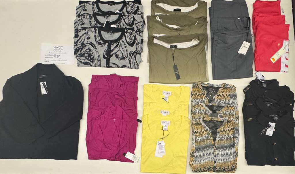 Tahari & More | Assorted Women's Apparel | 25 Pieces | New with Tag |Small box #SMA-399