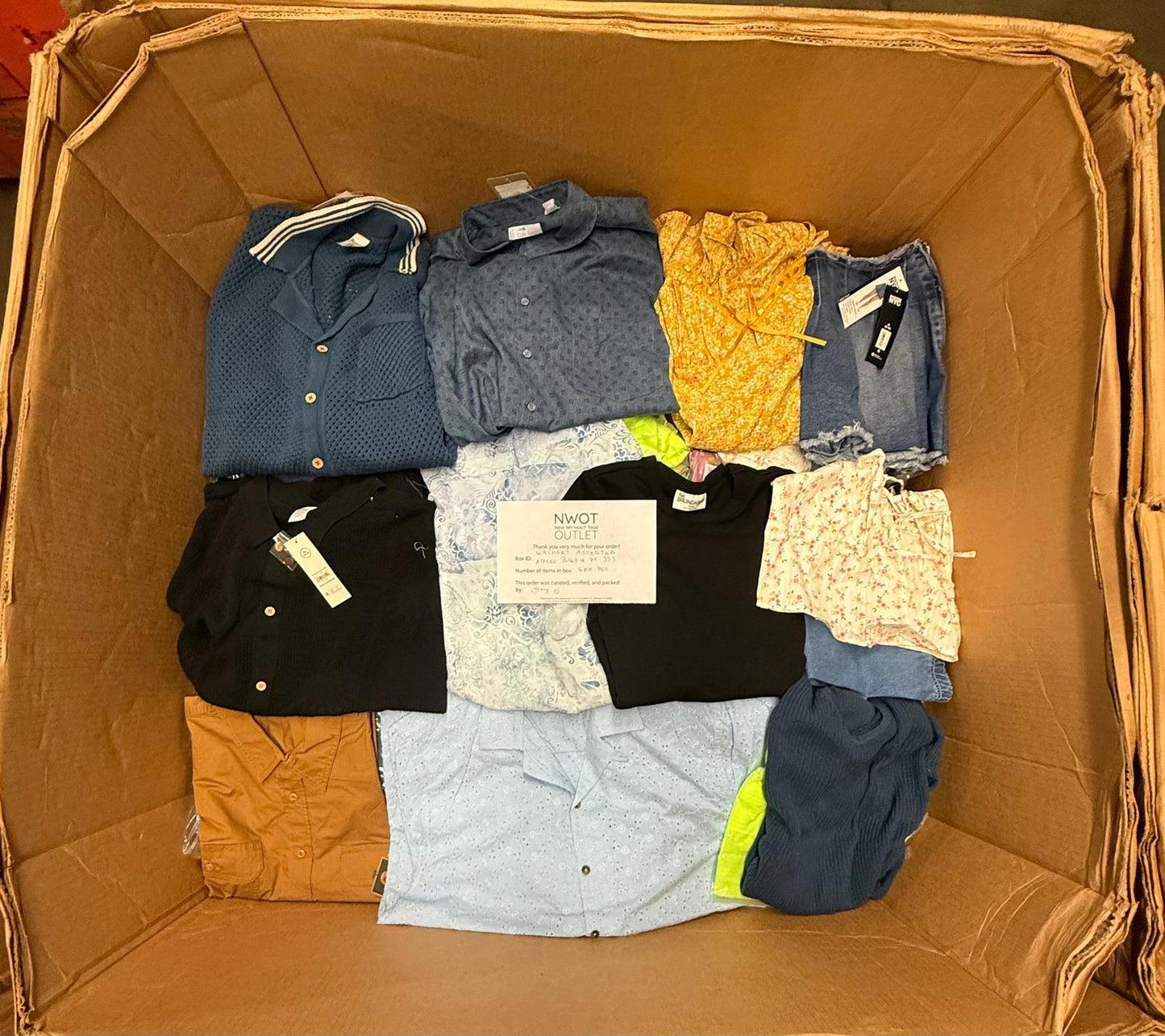 Walmart | Assorted  Apparel | 600 Pieces | Pallet #PA-353