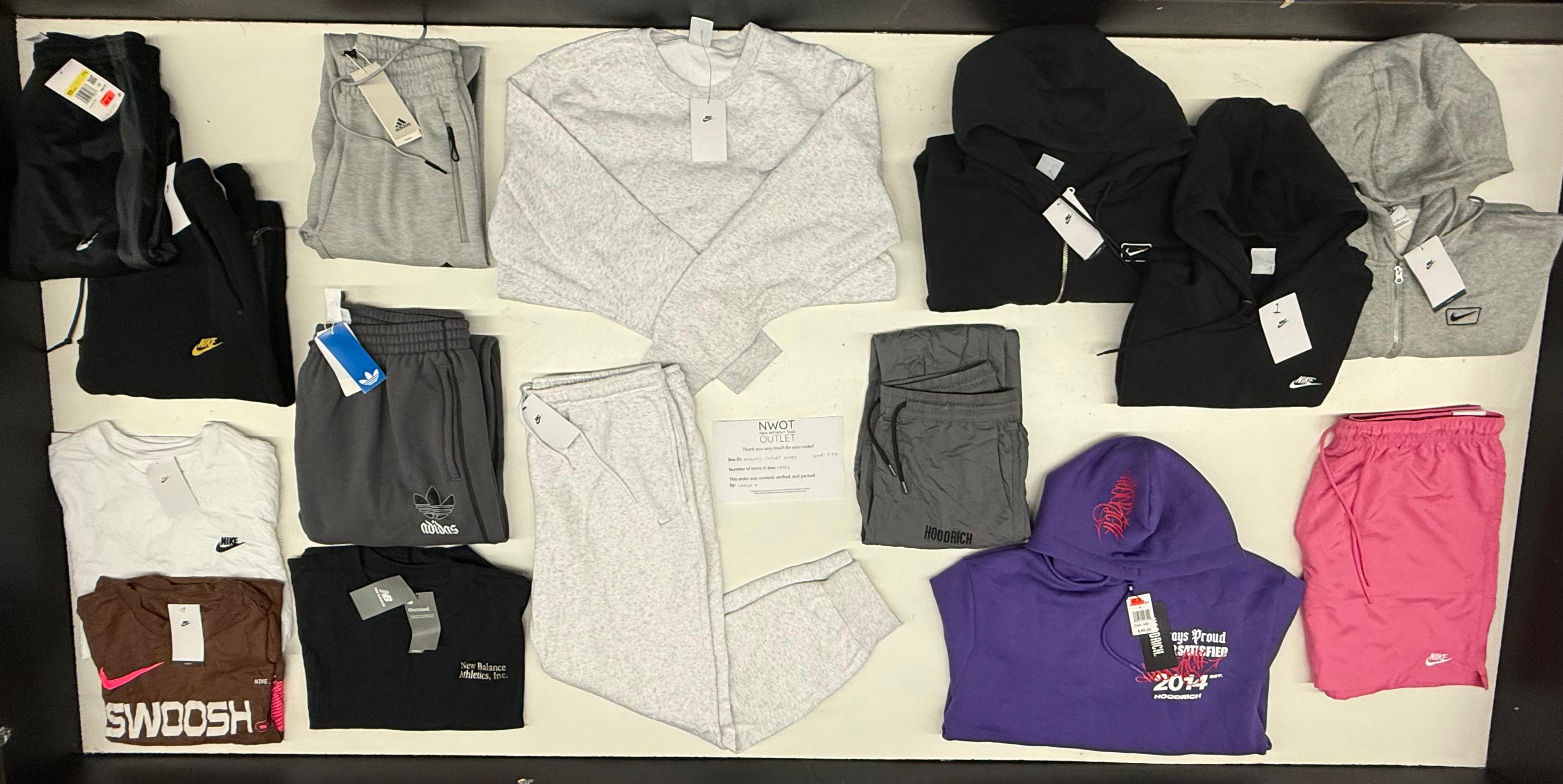 Athletic Outlet Sport | Assorted Athletic Apparel | 15 Pieces | Small Box #SMA-454