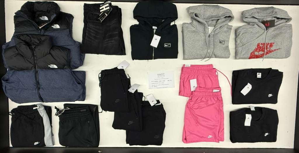 Athletic Outlet Sport | Assorted Athletic Apparel | 15 Pieces | Small Box #SMA-461