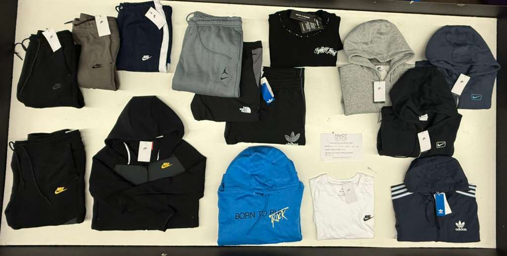 Athletic Outlet Sport | Assorted Athletic Apparel | 15 Pieces | Small Box #SMA-455