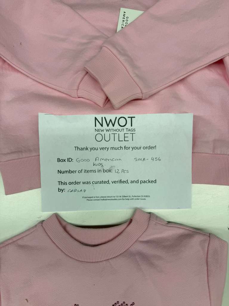 Good American | Assorted Kid's Apparel | 12 Pieces | SMALL BOX # SMA-456