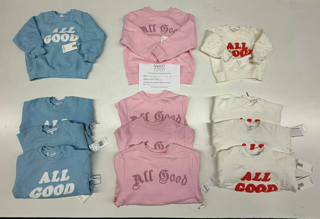 Good American | Assorted Kid's Apparel | 12 Pieces | SMALL BOX # SMA-456