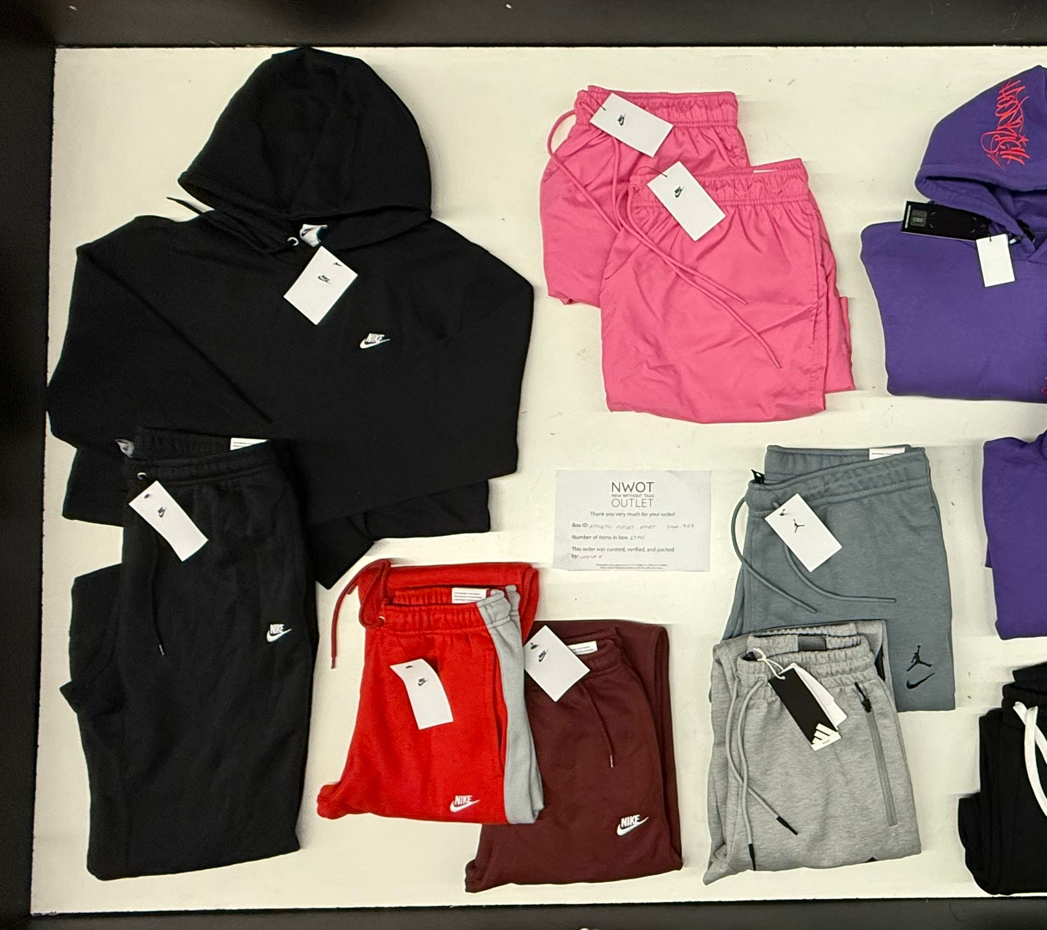 Athletic Outlet Sport | Assorted Athletic Apparel | 15 Pieces | Small Box #SMA-457