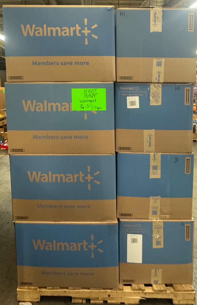Walmart | Assorted Apparel | New Without Tag | 1355 Pieces | Pallet #PA-377