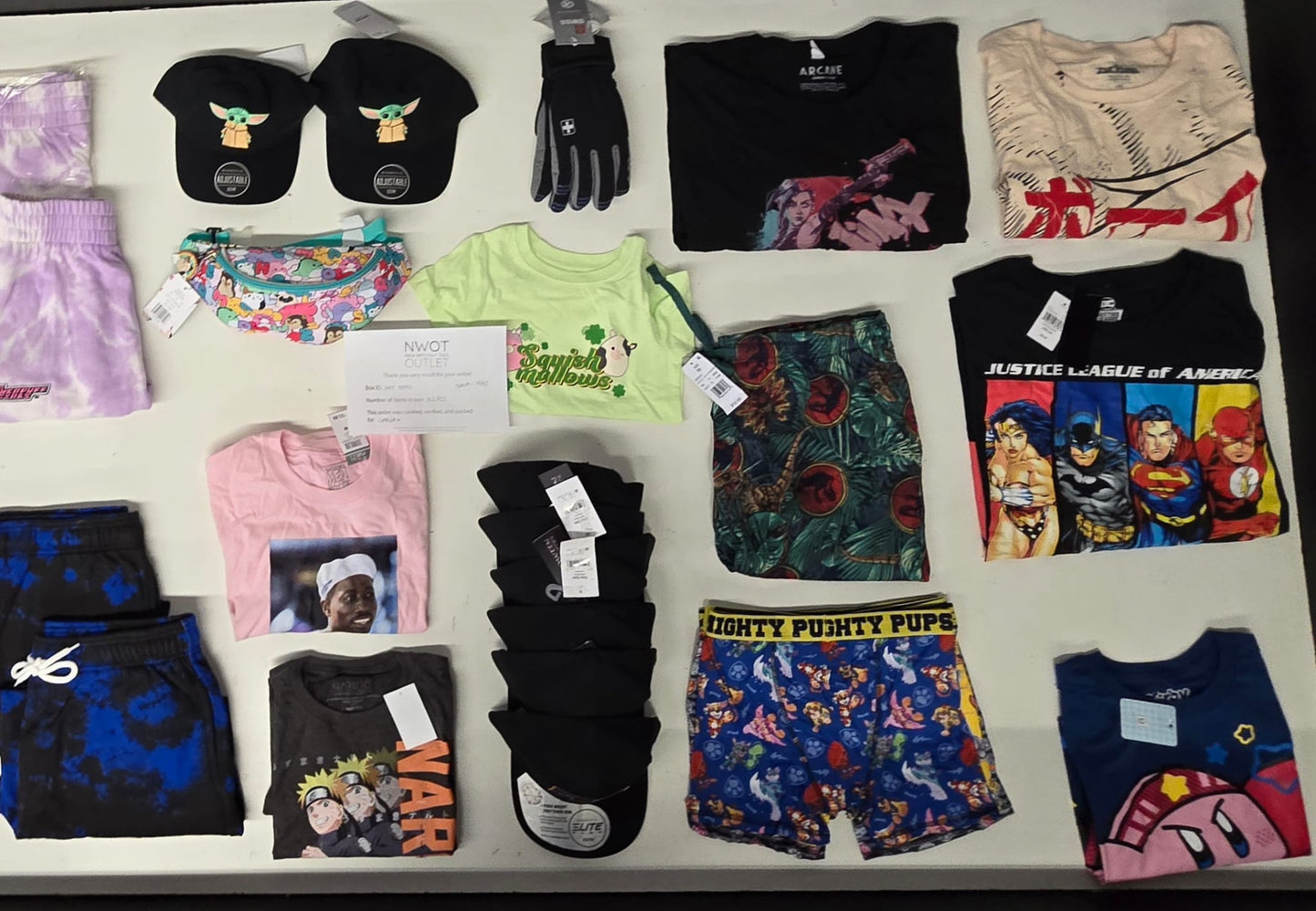 Hot Topic  | Assorted Apparel and Accessories | 32 Pieces | Small Box# SMA-480