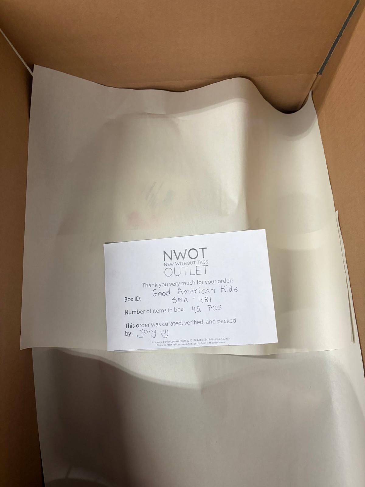 Good American | Assorted Kid's Apparel | 42 Pieces | SMALL BOX # SMA-481