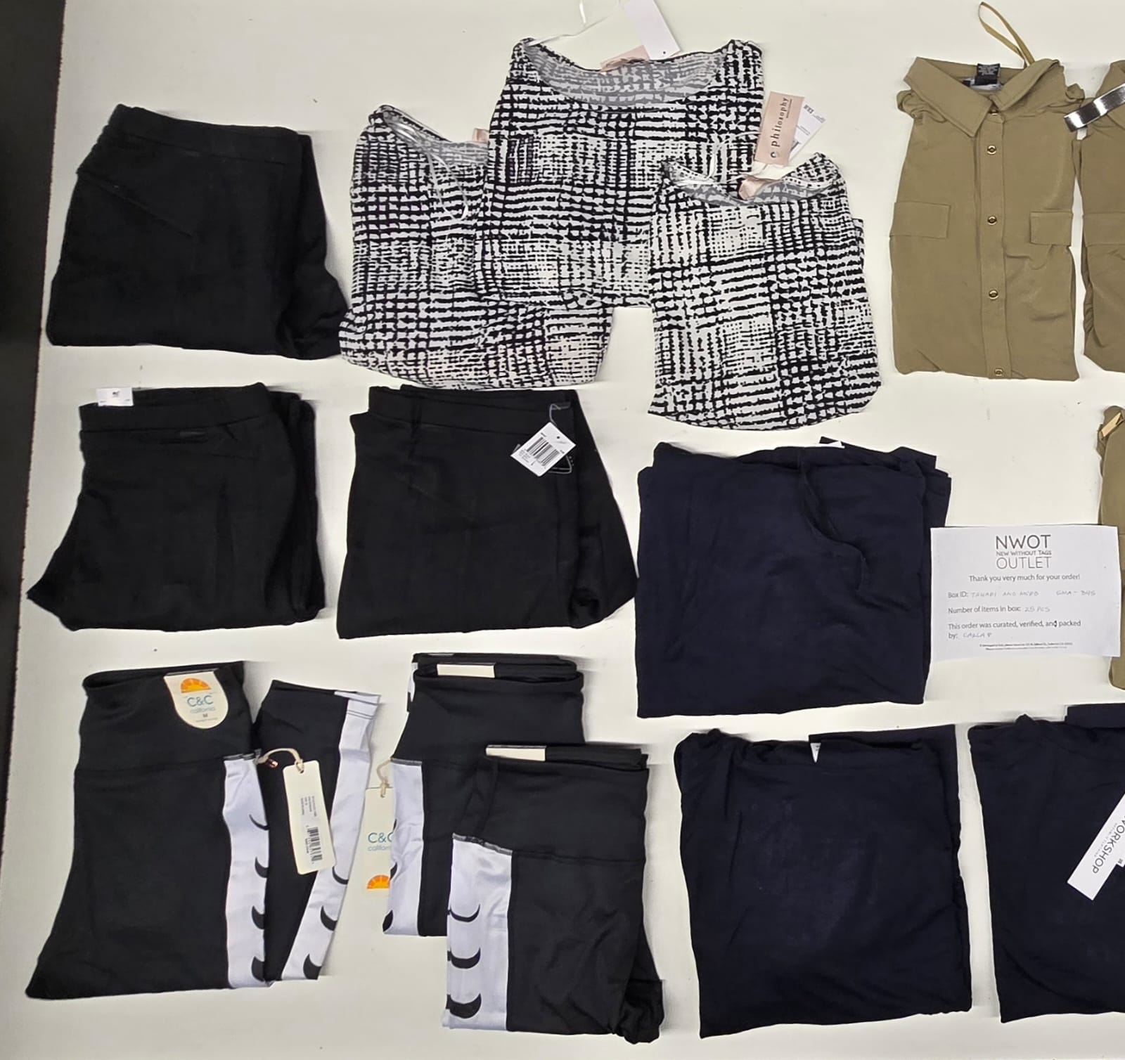 Tahari and more | Assorted  Apparel | 25 Pieces | New with Tag |Small box #SMA-345