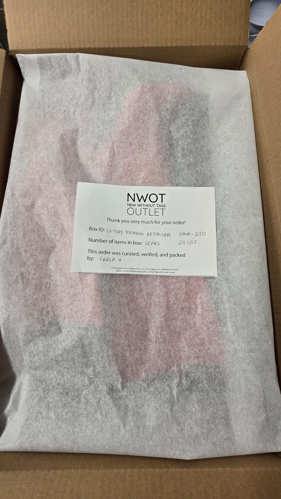 Luxury Fashion Retailer | Assorted Footwear | 12 pairs | Small Box# SMA-220