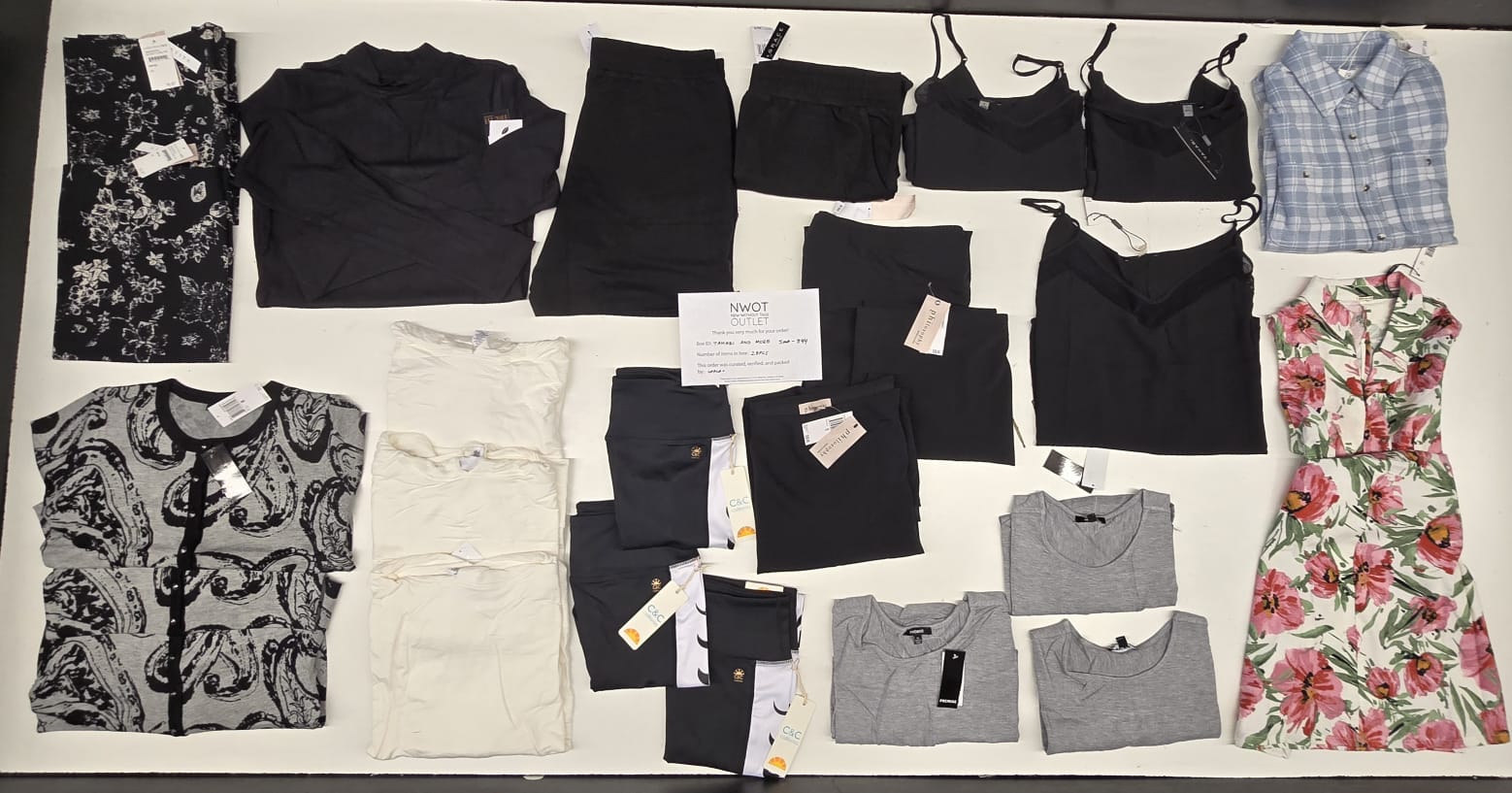 Tahari and more | Assorted  Apparel | 25 Pieces | New with Tag |Small box #SMA-394