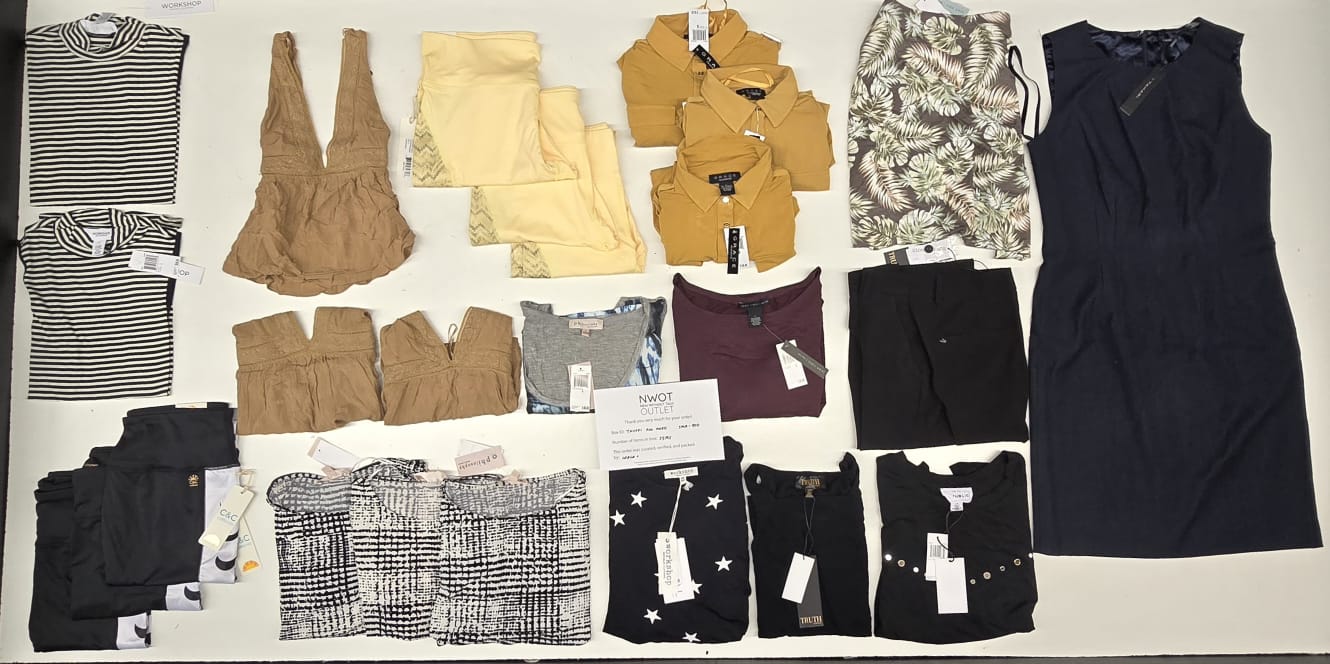 Tahari and more | Assorted  Apparel | 25 Pieces | New with Tag |Small box #SMA-400