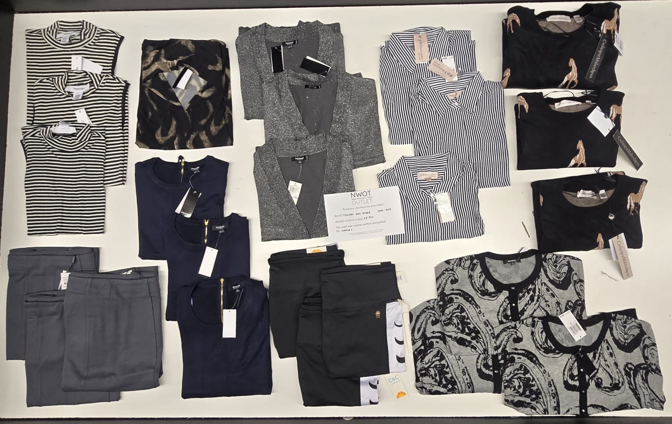 Tahari and more | Assorted  Apparel | 25 Pieces | New with Tag |Small box #SMA-405