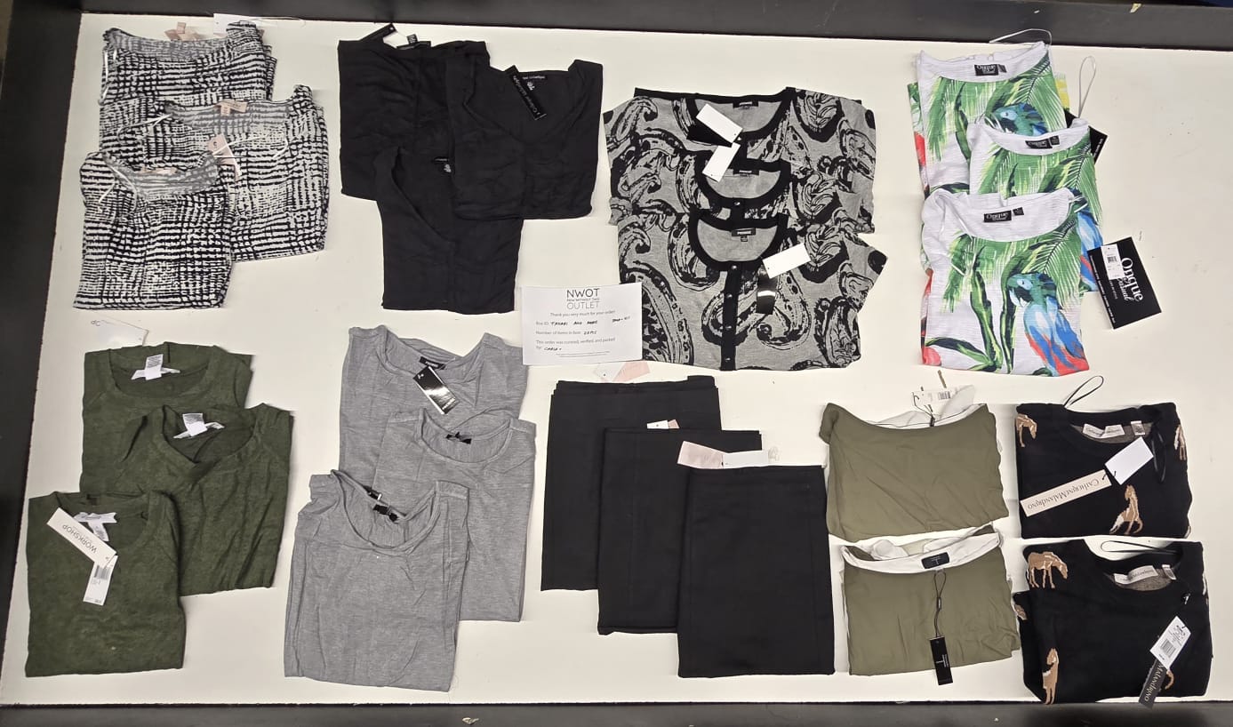 Tahari & More | Assorted Women's Apparel | 25 Pieces | New with Tag |Small box #SMA-411