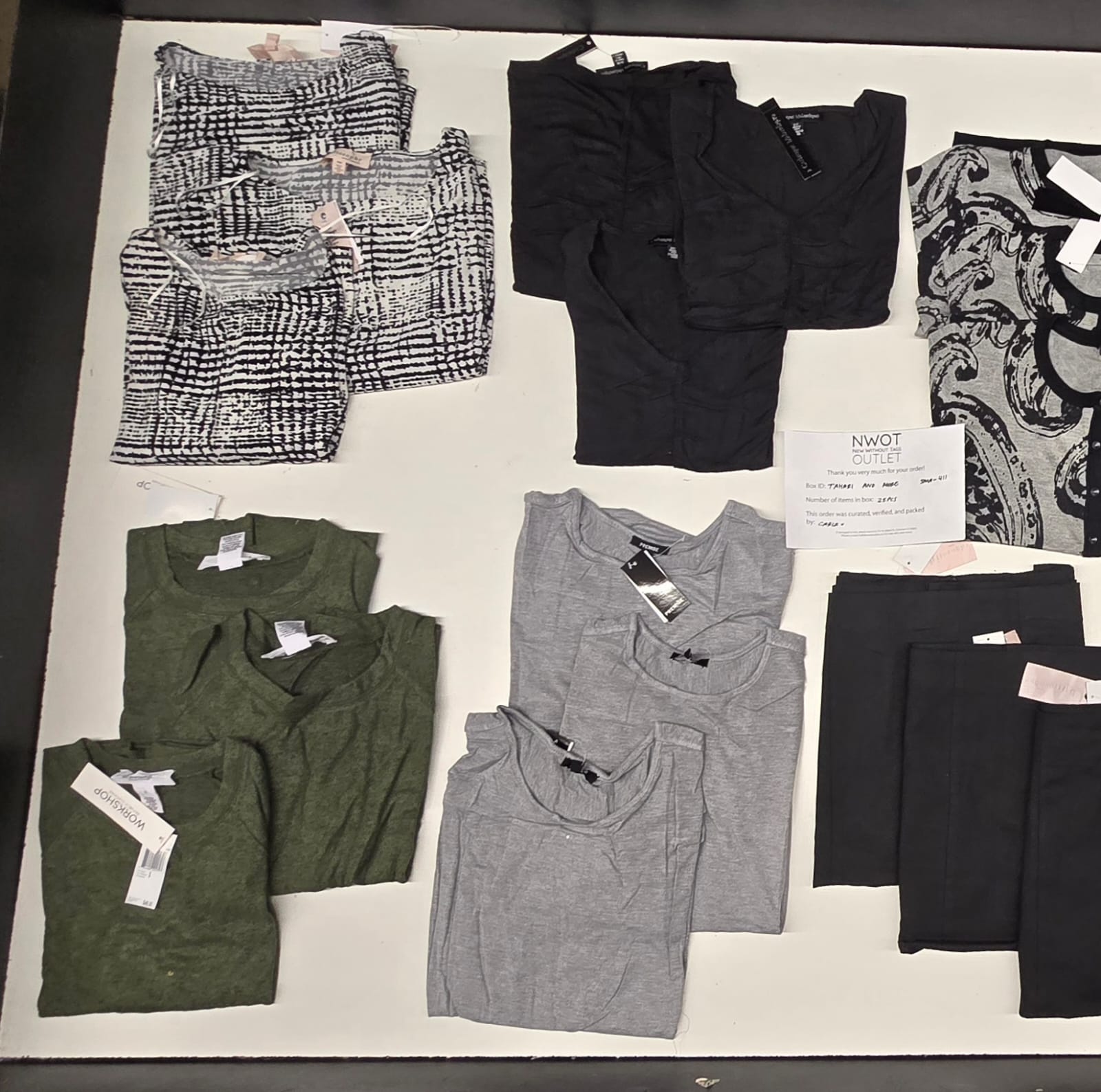 Tahari & More | Assorted Women's Apparel | 25 Pieces | New with Tag |Small box #SMA-411