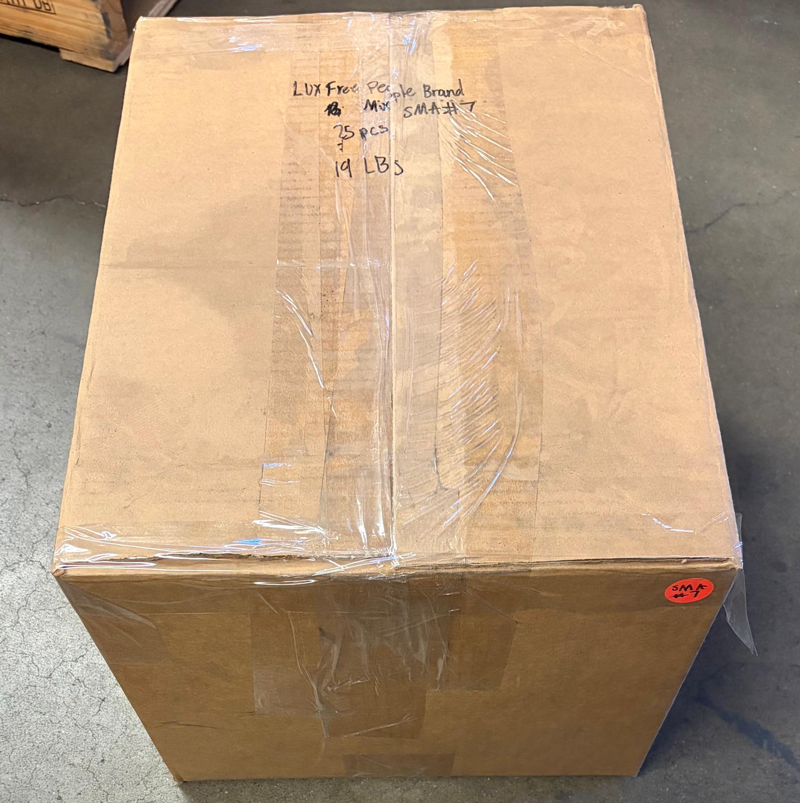 Luxury Brand | Free People | Assorted Women's Apparel | 25 Pairs | Small Box# SMA-7