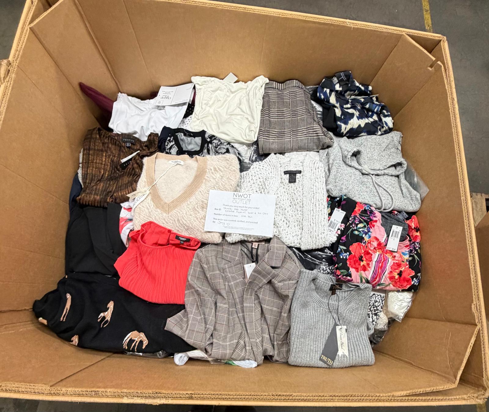 Tahari and more | Assorted  Apparel | 600 Pieces | New with Tag | Pallet #PA-394