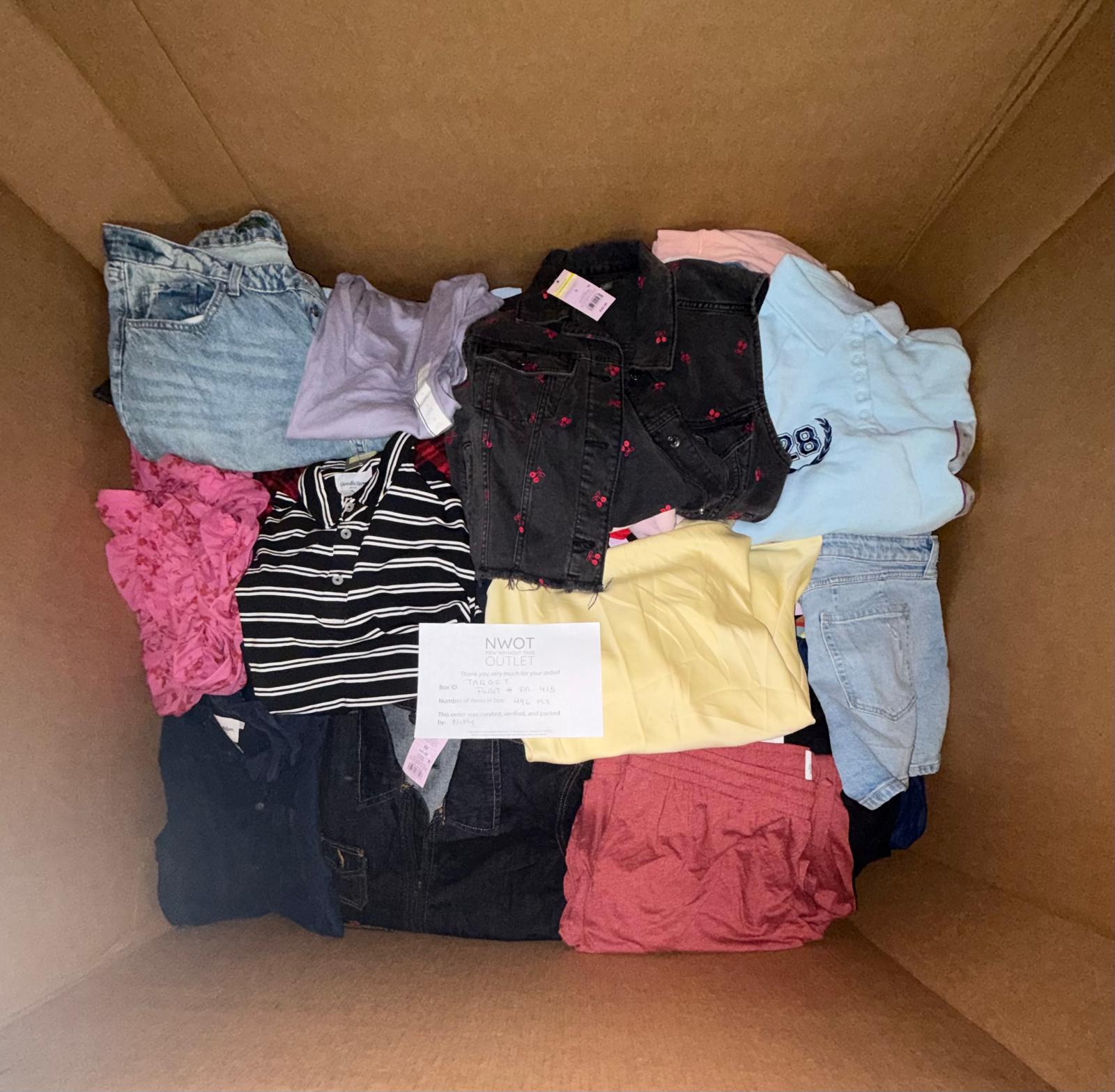 Target | Assorted  Apparel | 446 Pieces | New with Tag |Pallet #PA-415