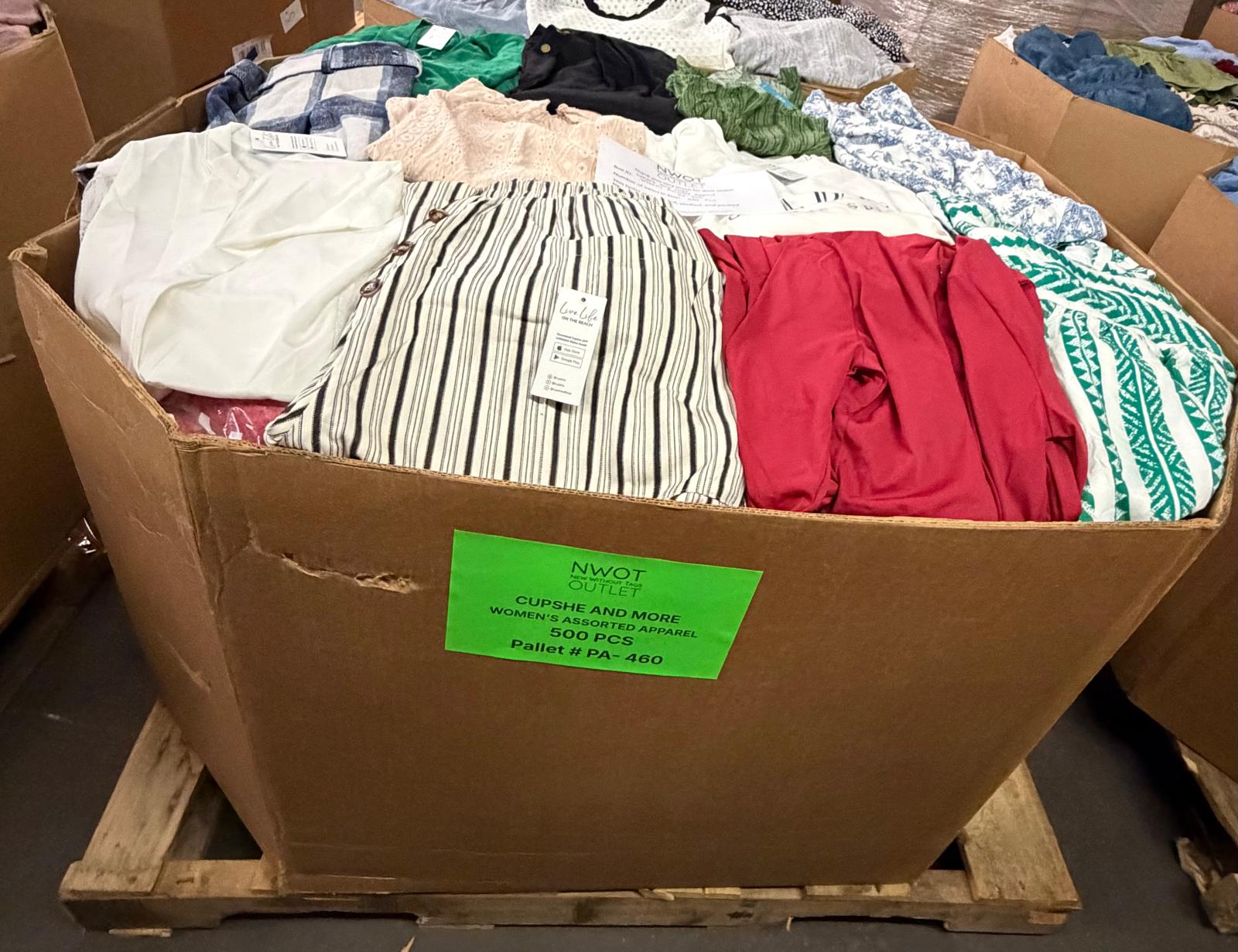 Cupshe & More | Assorted Women's Apparel | 500 Pieces | New with Tag | Pallet #PA-460
