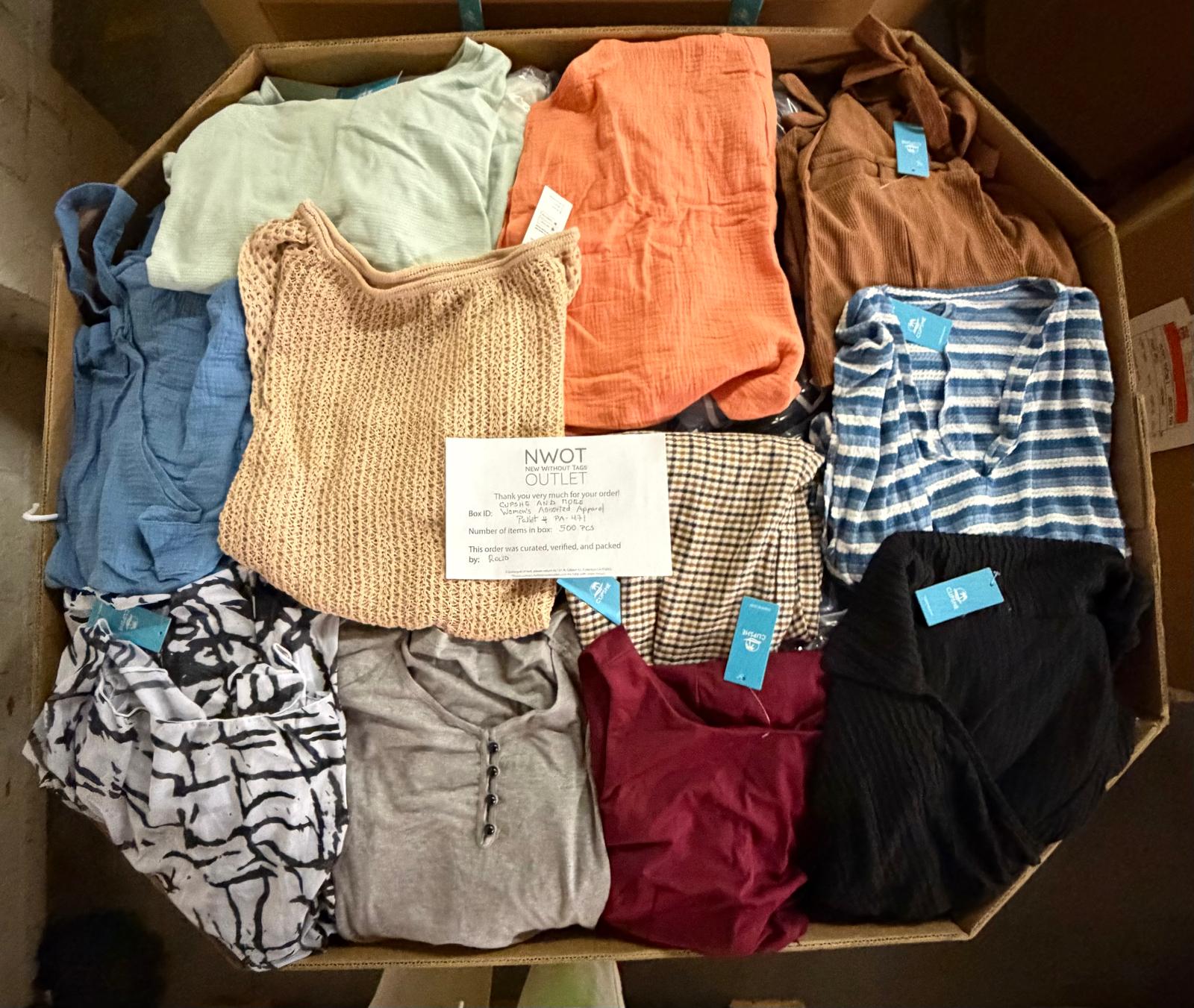 Cupshe & More | Assorted Women's Apparel | 500 Pieces | New with Tag | Pallet #PA-471