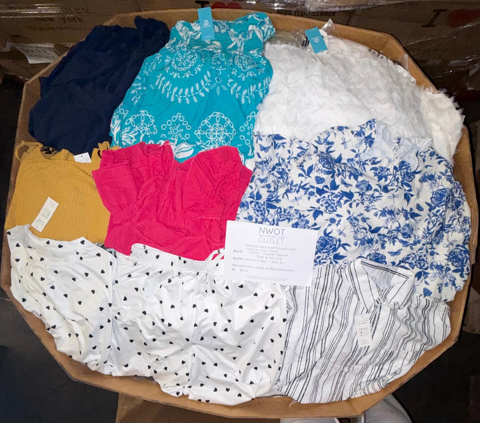 Cupshe & More | Assorted Women's Apparel | 500 Pieces | New with Tag | Pallet #PA-478