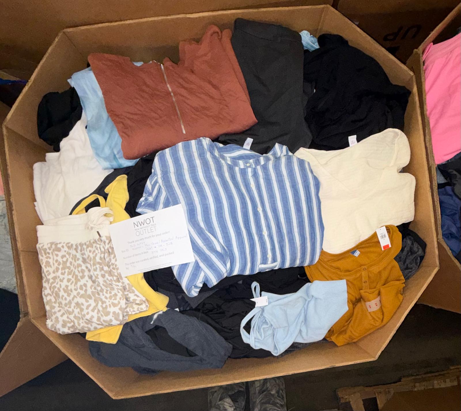 Old Navy Women's Plus Size | Assorted Apparel | 374 Pieces | NWT | Pallet #PA-528