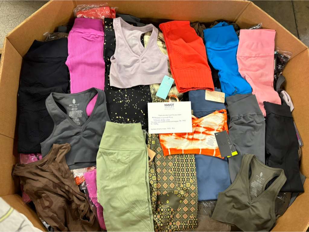 Athleisure Nux & More | Assorted Women's Apparel | 500 Pieces | NWT | Pallet #PA-543