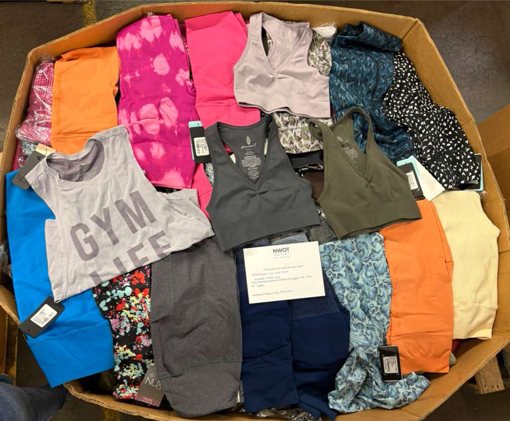 Athleisure Nux & More | Assorted Women's Apparel | 500 Pieces | NWT | Pallet #PA-544