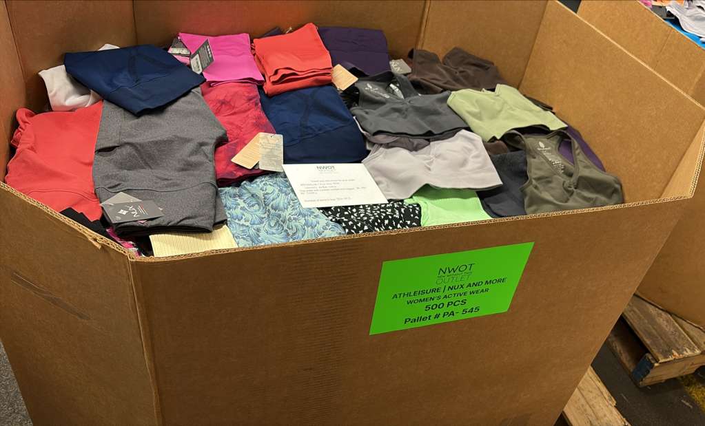 Athleisure Nux & More | Assorted Women's Apparel | 500 Pieces | NWT | Pallet #PA-545