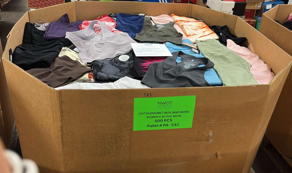 Athleisure Nux & More | Assorted Women's Apparel | 500 Pieces | NWT | Pallet #PA-542