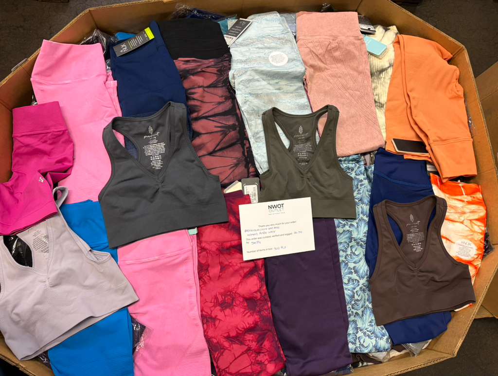 Athleisure Nux & More | Assorted Women's Apparel | 500 Pieces | NWT | Pallet #PA-541