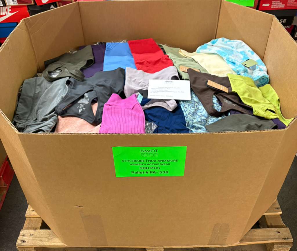 Athleisure Nux & More | Assorted Women's Apparel | 500 Pieces | NWT | Pallet #PA-538