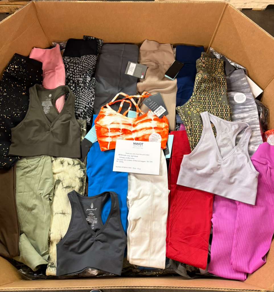 Athleisure Nux & More | Assorted Women's Apparel | 500 Pieces | NWT | Pallet #PA-539
