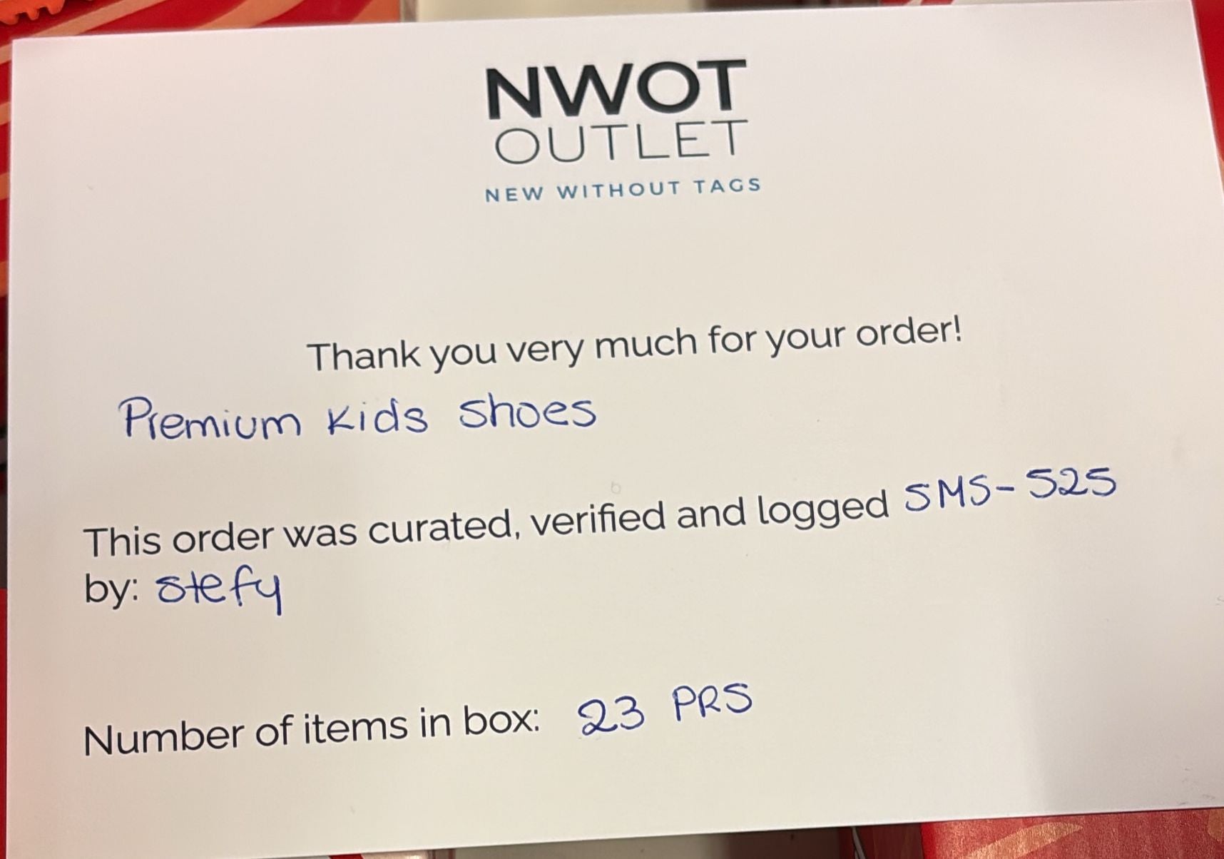 Premium Shoes Kids | Fila and Mixed | NWOT | 23 Pairs | Small Box # SMS-525