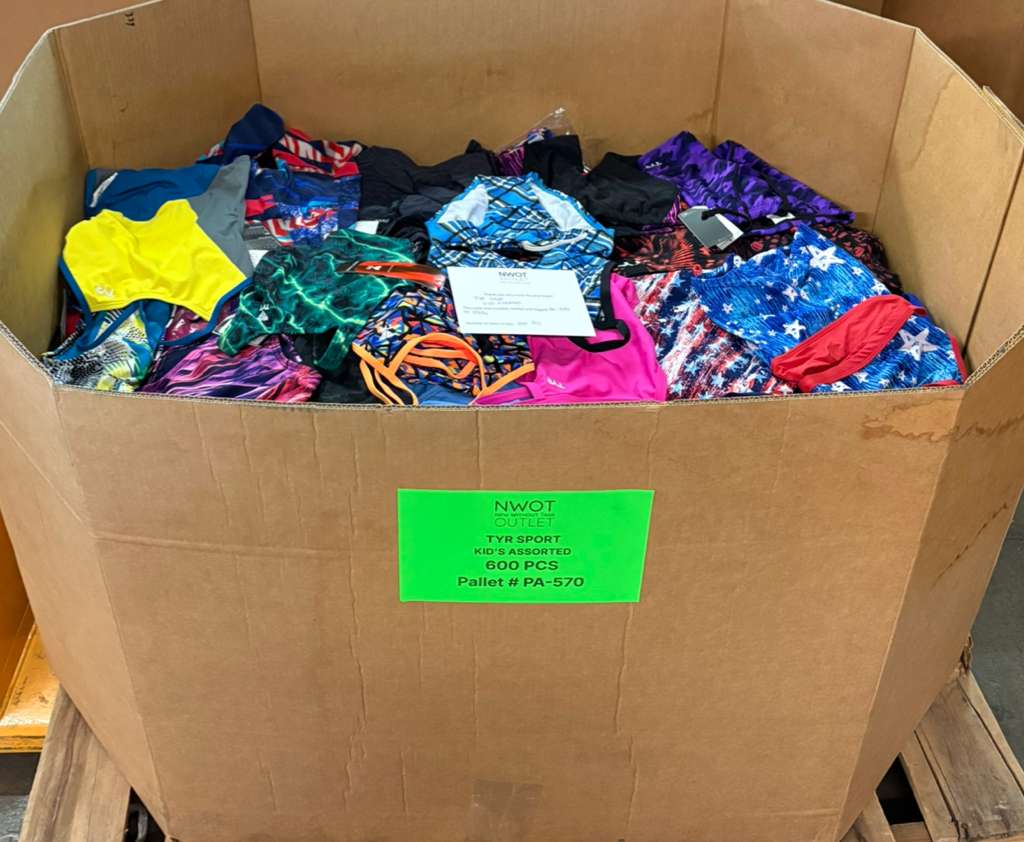 TYR Sport | Kids Assorted | 600 Pieces | Pallet #PA-570