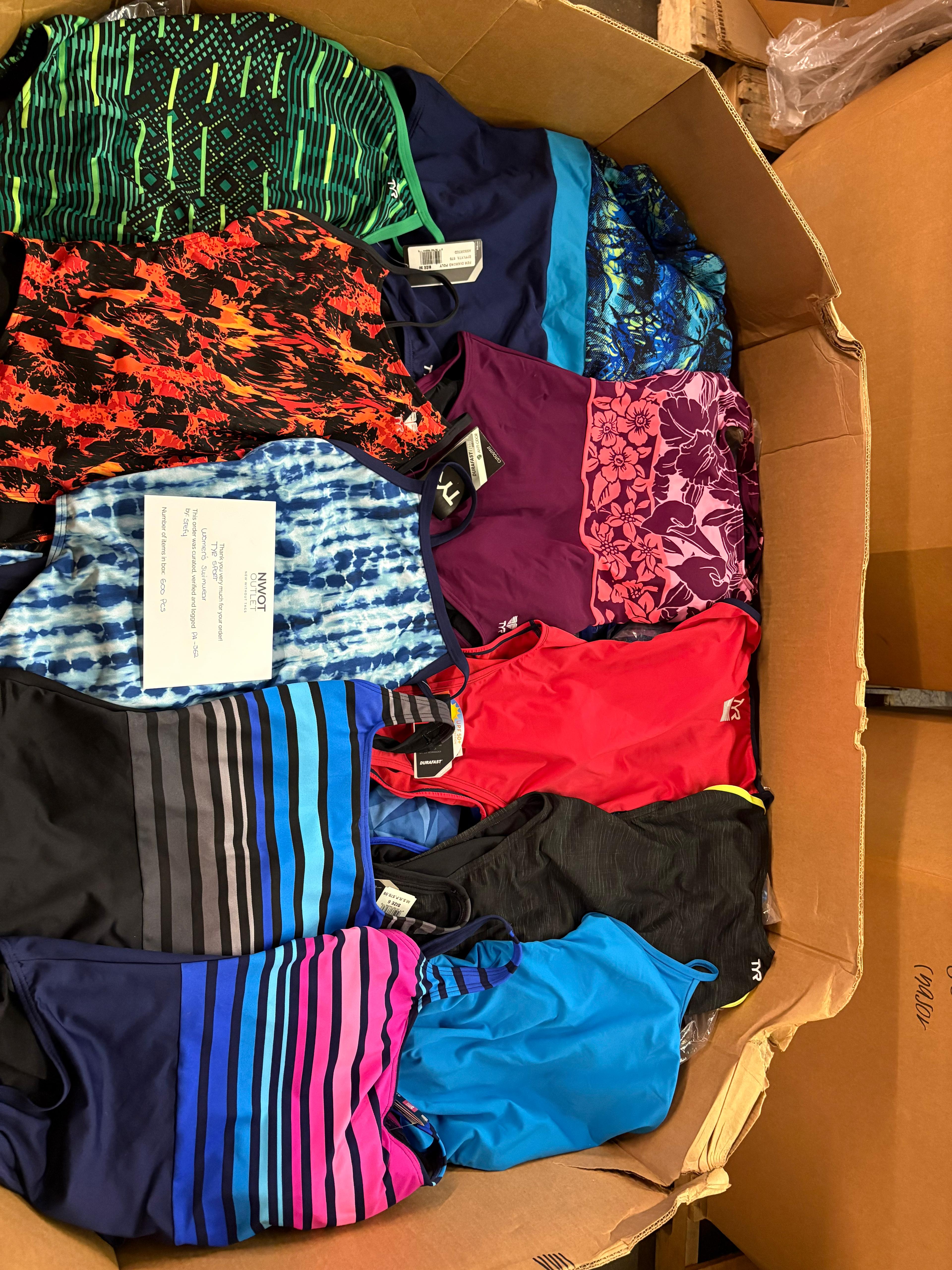 TYR Sport | Women's Swim | 600 Pieces | Pallet #PA-561
