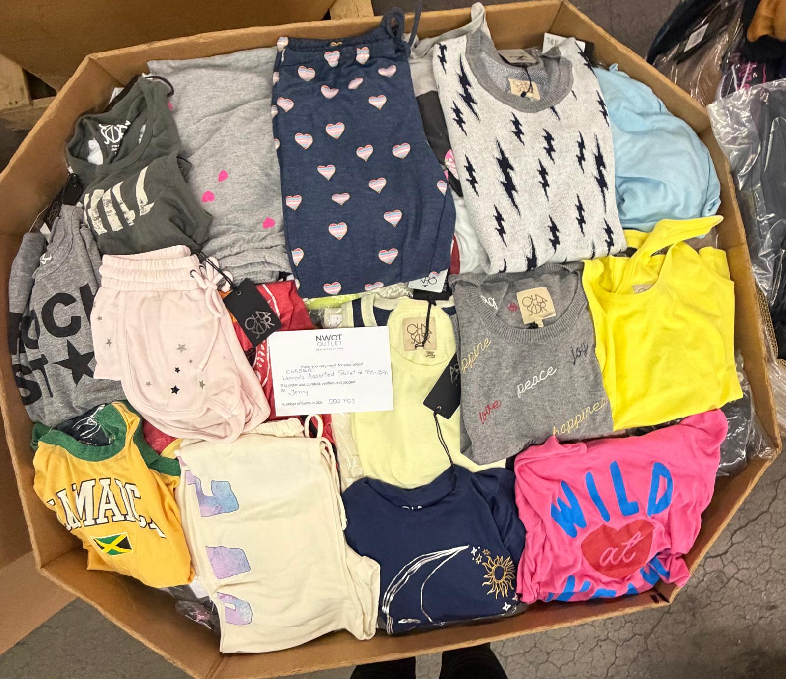 CHASER | Women's Assorted | 500 Pieces | Pallet #PA-571