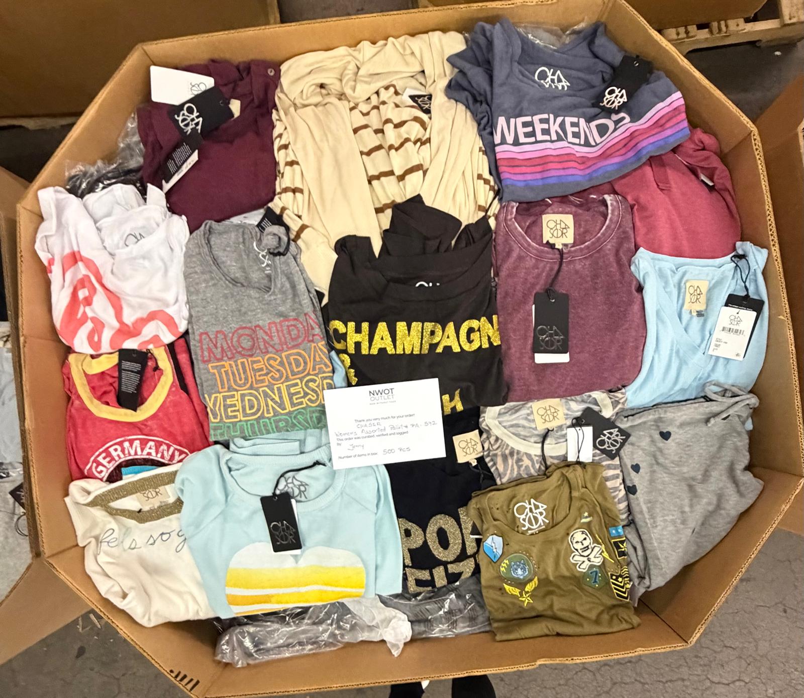CHASER | Women's Assorted | 500 Pieces | Pallet #PA-572