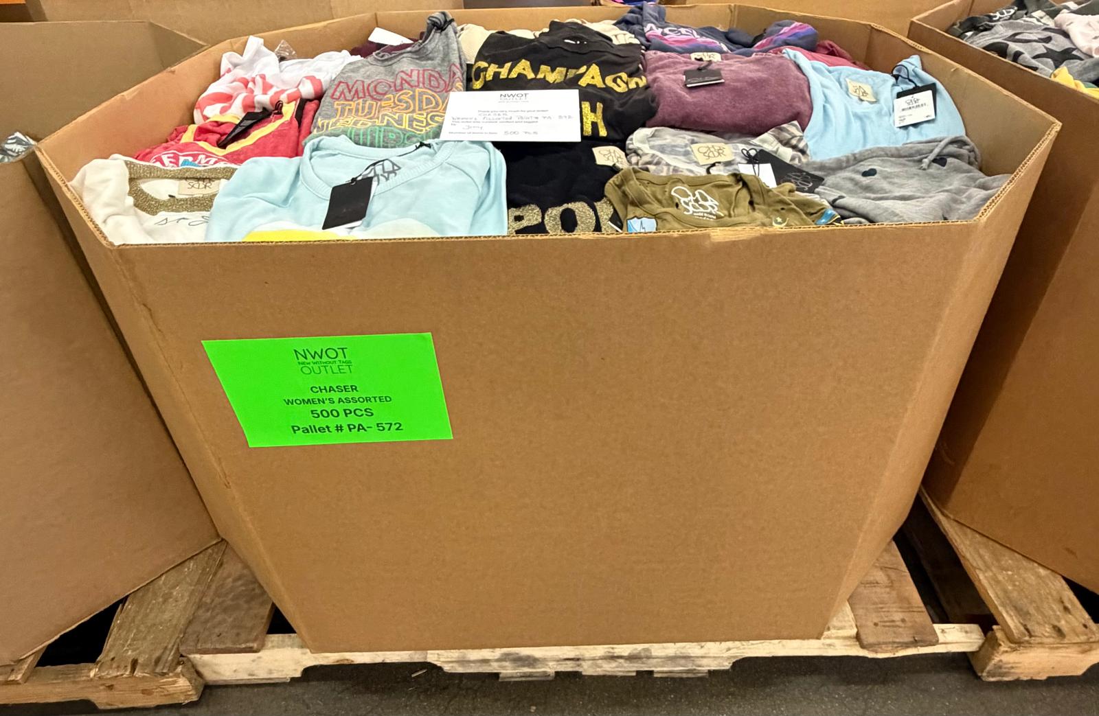CHASER | Women's Assorted | 500 Pieces | Pallet #PA-572