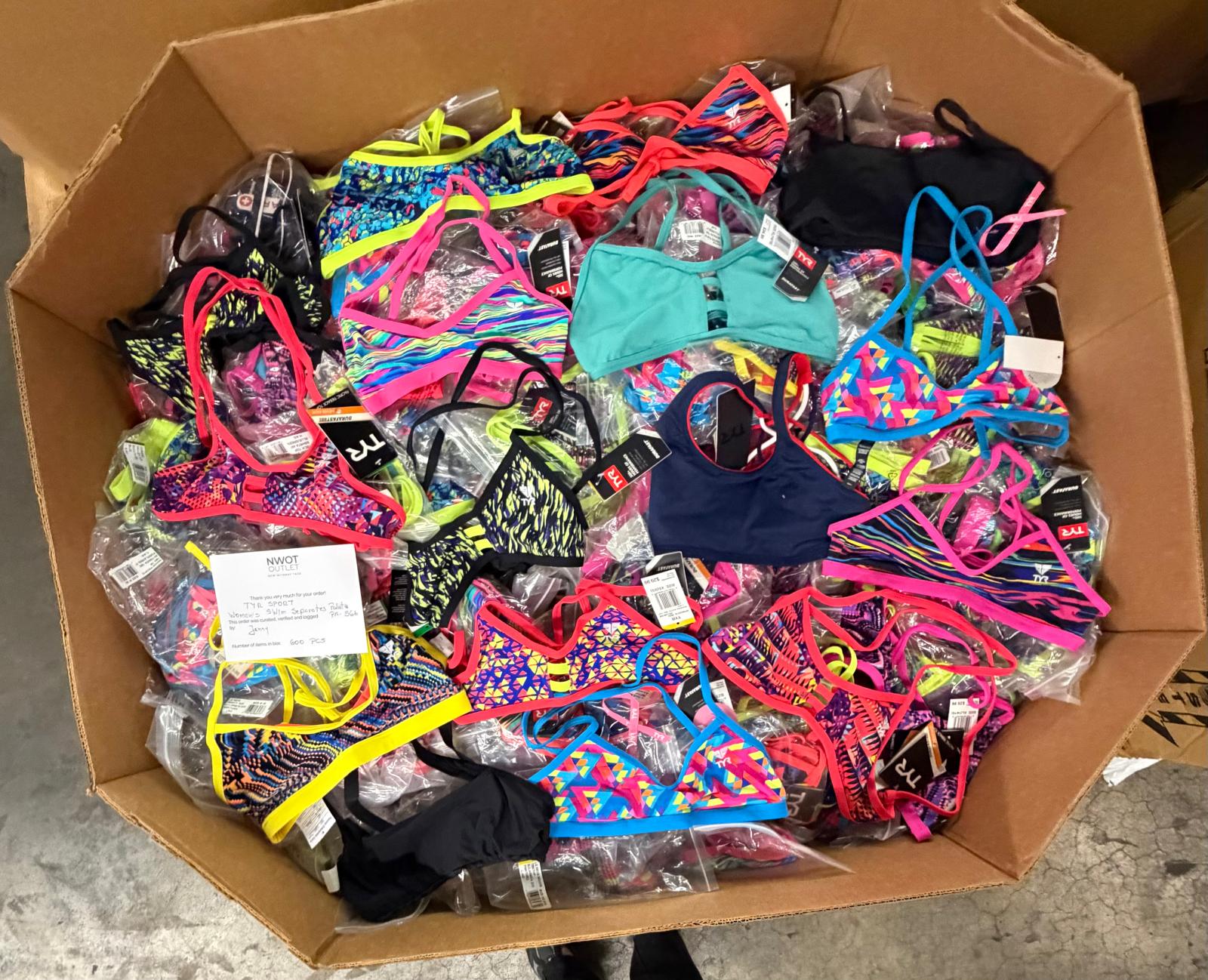 TYR Sport | Women's Swim Separates | 600 Pieces | Pallet #PA-566