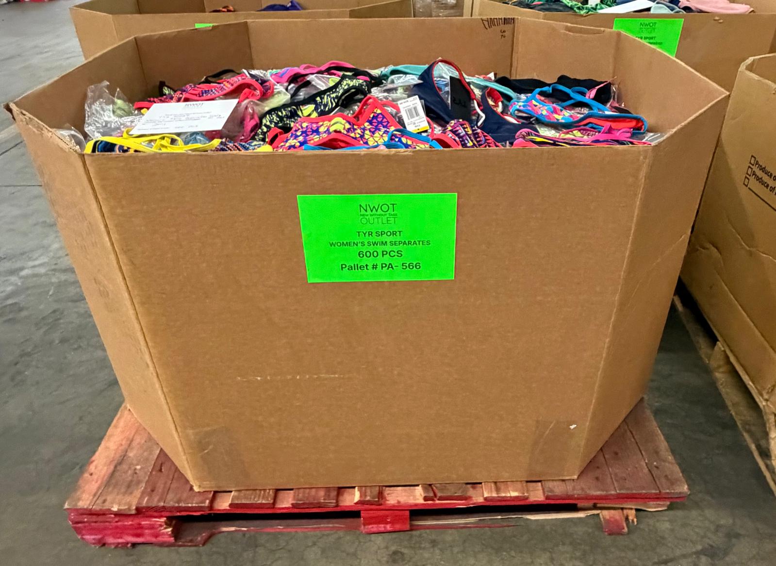 TYR Sport | Women's Swim Separates | 600 Pieces | Pallet #PA-566