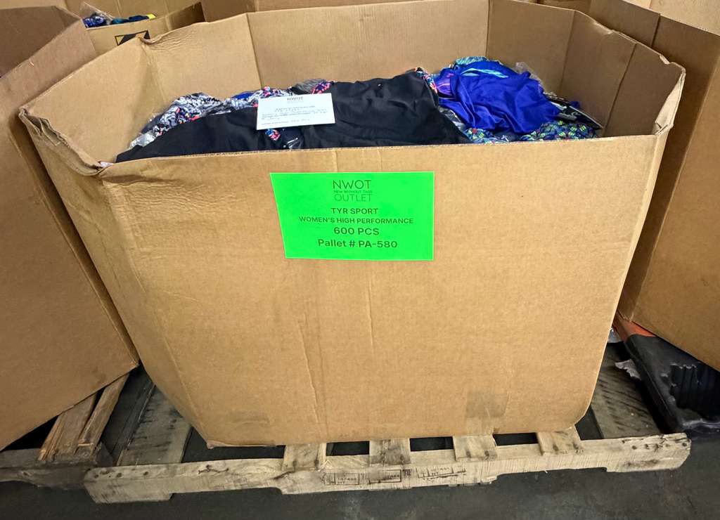 TYR Sport | Women's High Performance | 600 Pieces | Pallet #PA-580