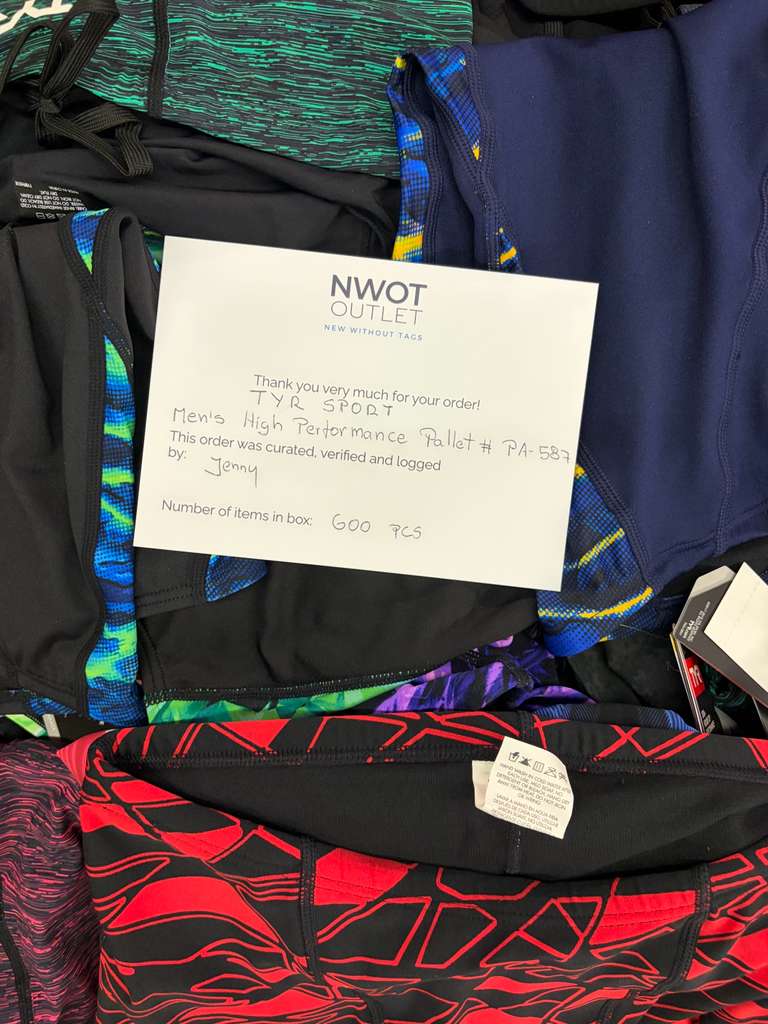 TYR Sport | Women's High Performance | 600 Pieces | Pallet #PA-587