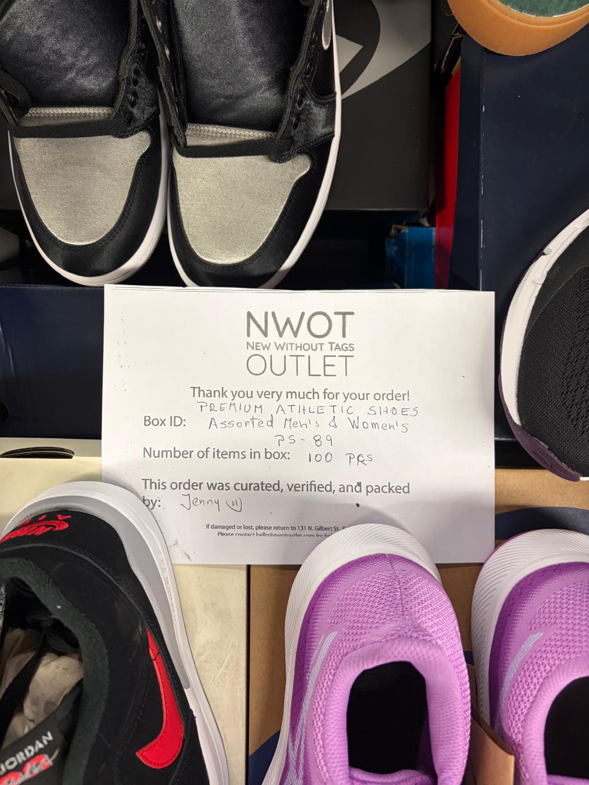 Premium Shoes | Assorted Footwear | Returns  |100 pairs | Pallets # PS-89