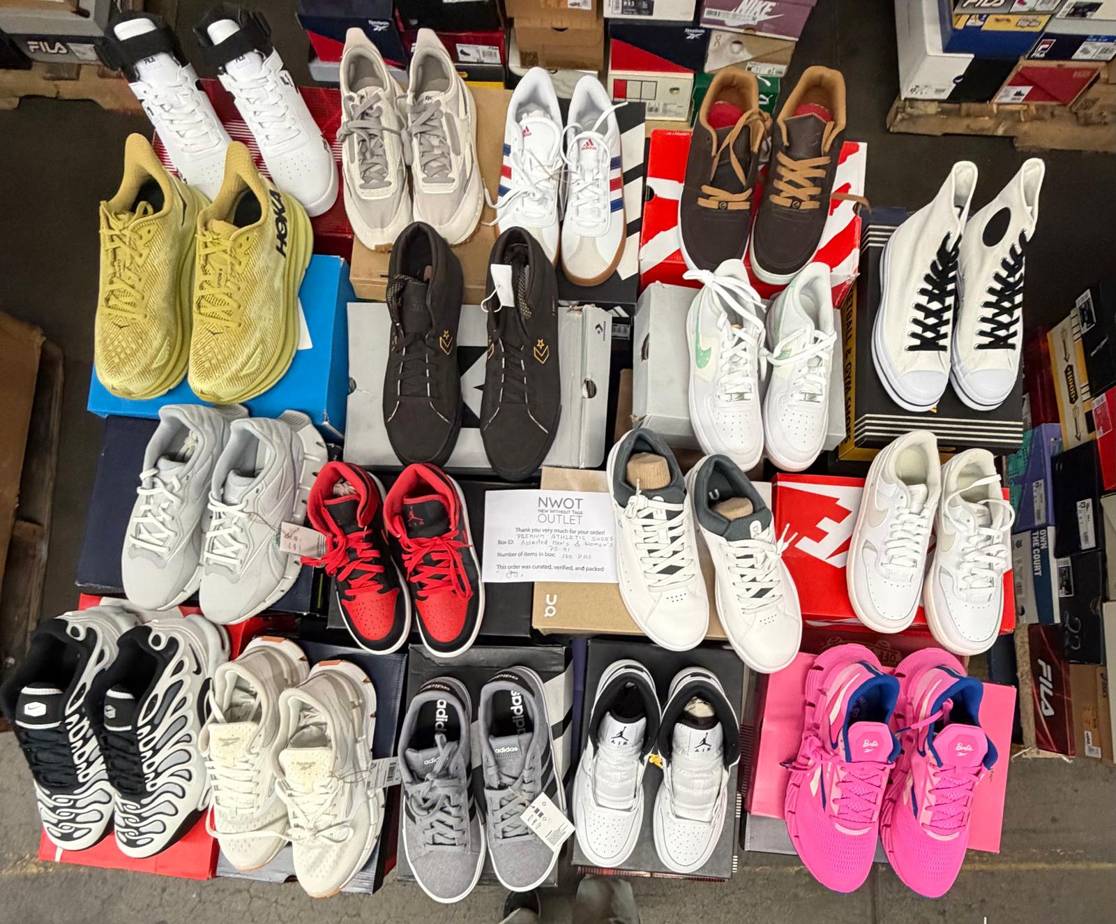 Premium Shoes | Assorted Footwear | Returns  |100 pairs | Pallets # PS-91