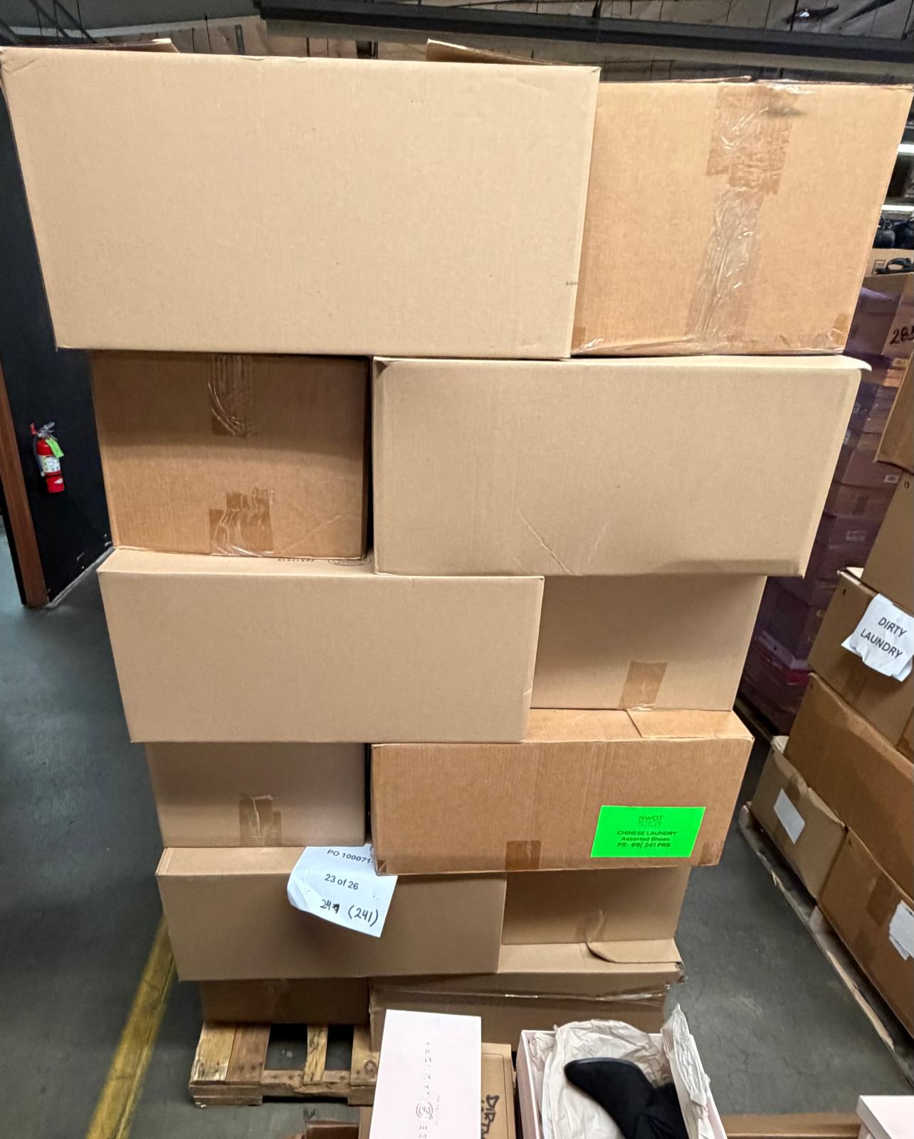 Chinese Laundry | Assorted Branded Footwear | New | 241 Pairs | Pallet #PS-69