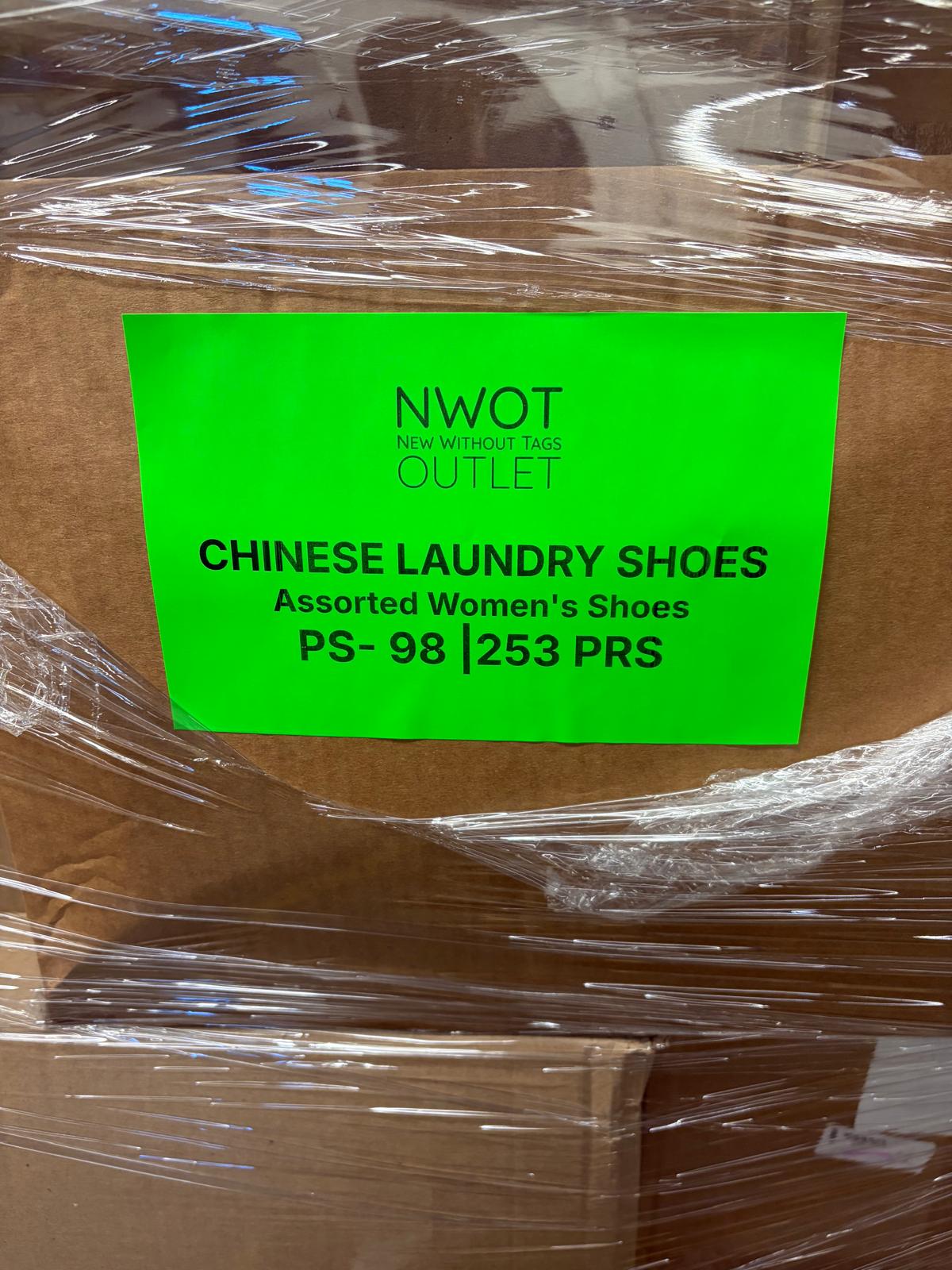 Chinese Laundry | Assorted Branded Footwear | New | 253 Pairs | Pallet #PS-98