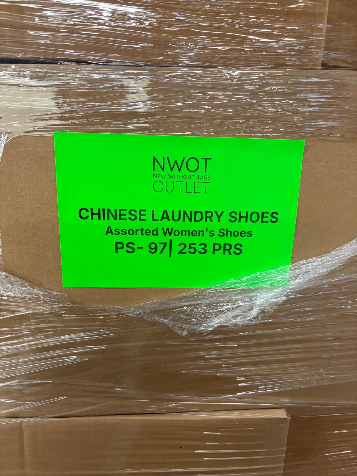 Chinese Laundry | Assorted Branded Footwear | New | 253 Pairs | Pallet #PS-97