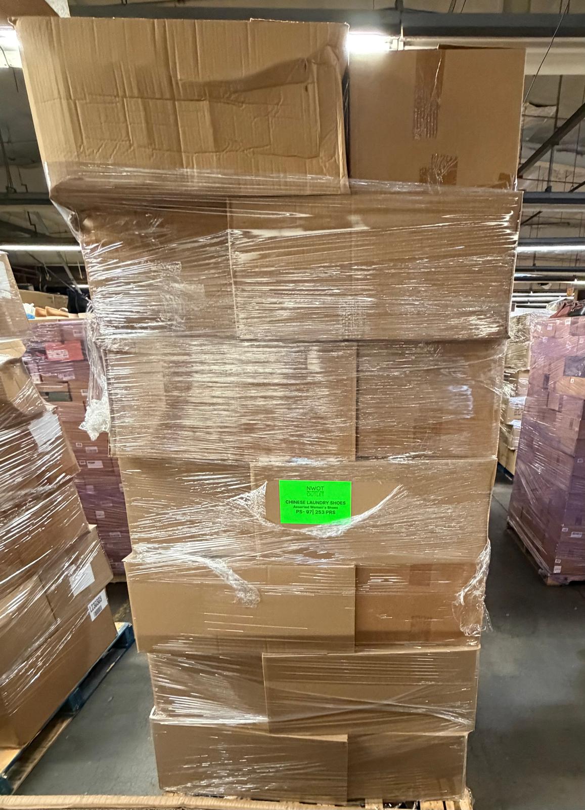 Chinese Laundry | Assorted Branded Footwear | New | 253 Pairs | Pallet #PS-97